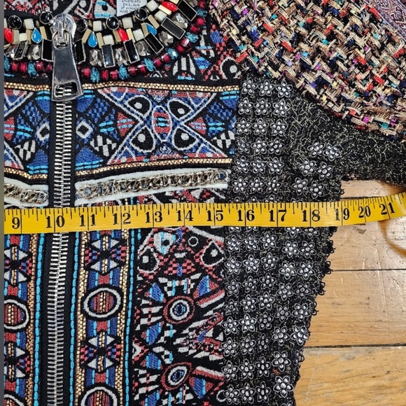 Byron Lars Multicolor Patterned Jacket - Picture 12 of 15